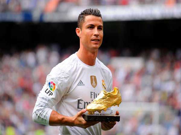 Ronaldo có bao nhiêu chiếc giày vàng?