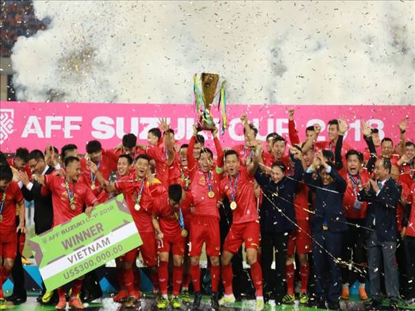 Hình ảnh đội tuyển Việt Nam vô địch AFF Cup 2018
