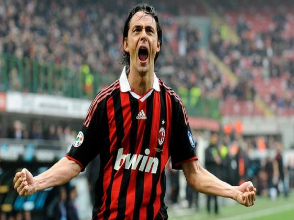 Tiền đạo Filippo Inzaghi