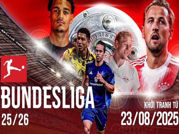 Bundesliga mùa giải 2025-2026 phát sóng trên kênh nào?