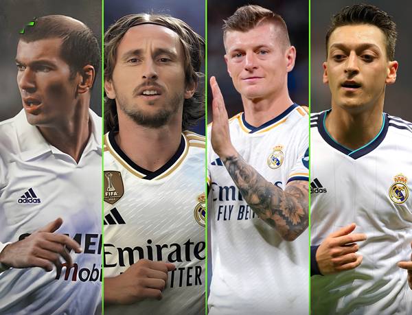 Tiền vệ hay nhất Real Madrid